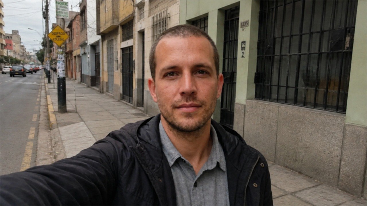 Luis Medina, camarógrafo de El Comercio